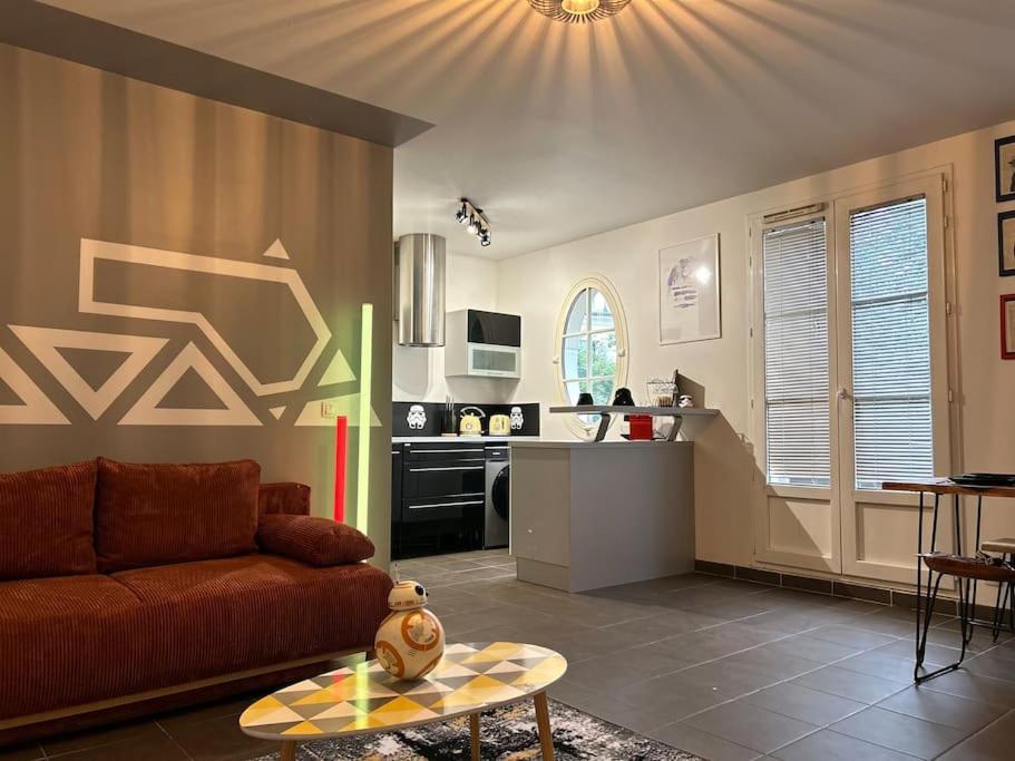 Once Upon A Time - 7Min From Disneyland - Free Private Parking - Self Checkin - Balcony - Barbecue Magny-le-Hongre Exteriér fotografie