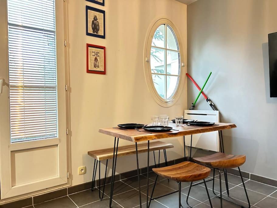 Once Upon A Time - 7Min From Disneyland - Free Private Parking - Self Checkin - Balcony - Barbecue Magny-le-Hongre Exteriér fotografie